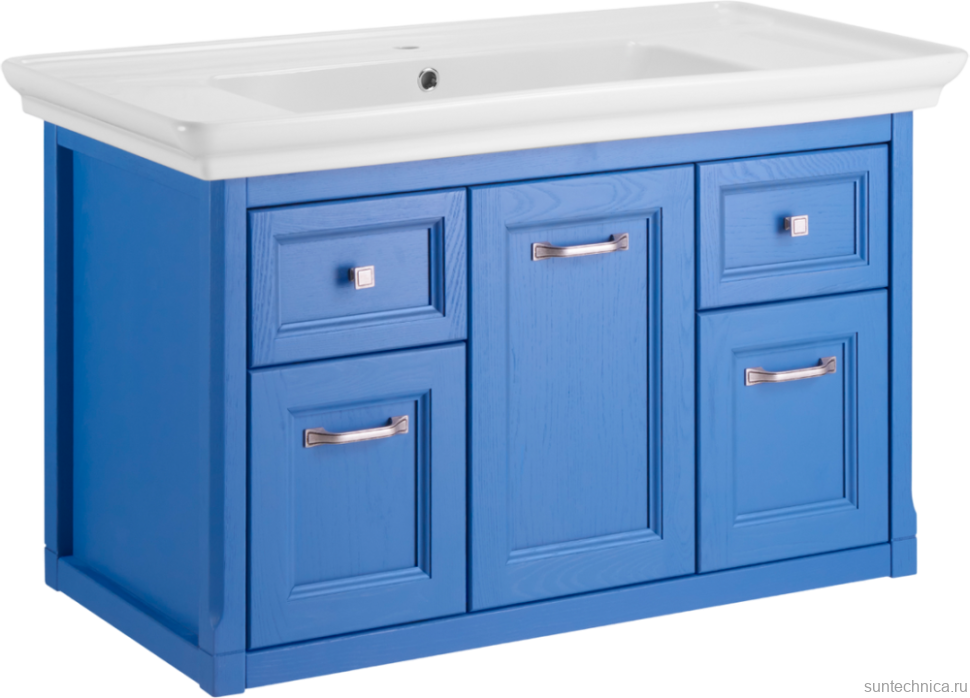 Мебель для ванной комнаты ASB-Woodline Толедо 105 синяя