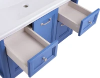 Мебель для ванной комнаты ASB-Woodline Толедо 105 синяя