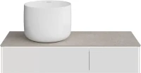 Тумба с раковиной KERAMA MARAZZI Magica 120 утренний серый матовый Тумба с раковиной KERAMA MARAZZI Magica 120 утренний серый матовый