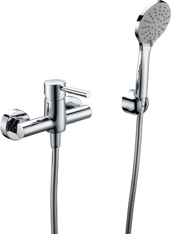 Смеситель для душа Wasserkraft Main + Комплект мочалок Wasserkraft