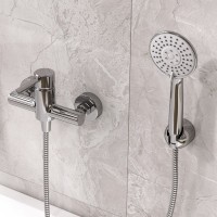 Смеситель для душа Wasserkraft Main + Комплект мочалок Wasserkraft