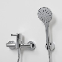 Смеситель для душа Wasserkraft Main + Комплект мочалок Wasserkraft