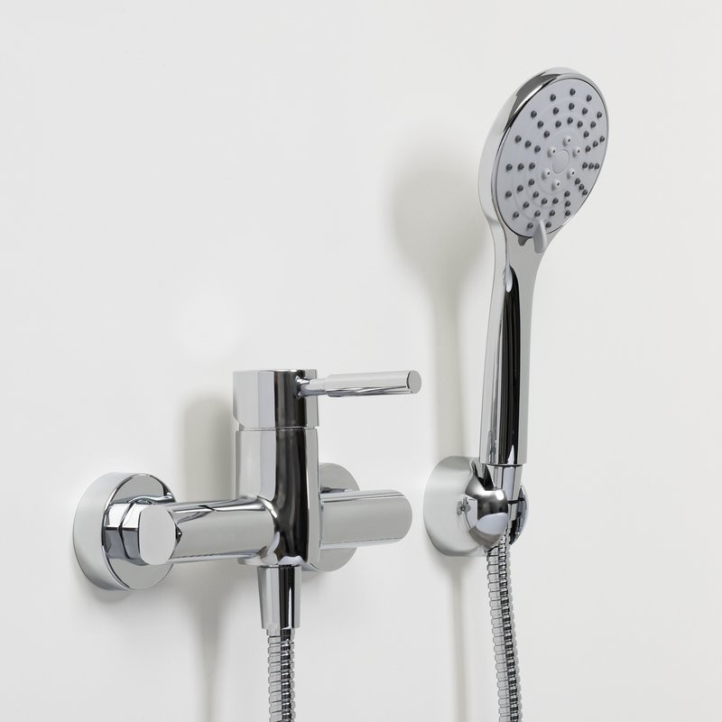 Смеситель для душа Wasserkraft Main + Комплект мочалок Wasserkraft