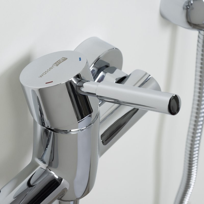 Смеситель для душа Wasserkraft Main + Комплект мочалок Wasserkraft