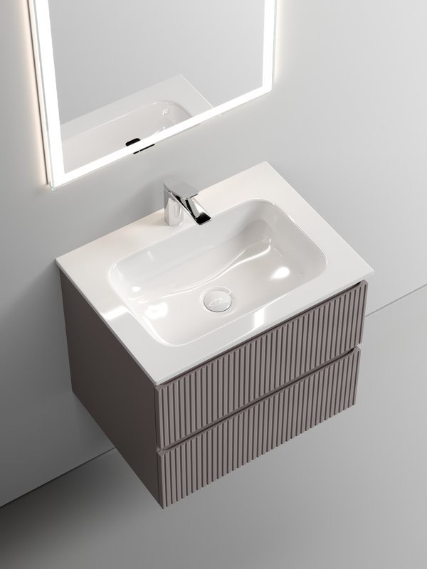 Мебель для ванной комнаты Sancos Snob T 60 см, doha soft