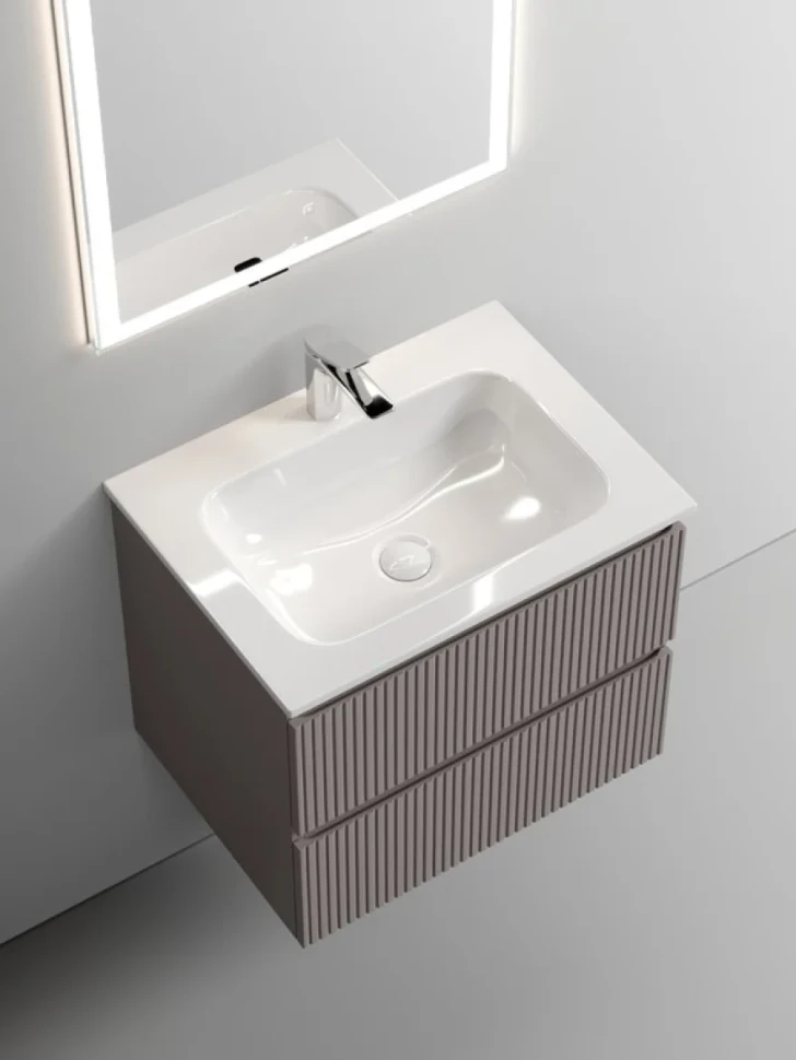 Мебель для ванной комнаты Sancos Snob T 60 см, doha soft