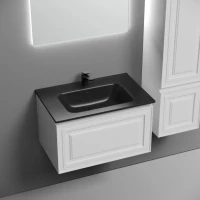 Мебель для ванной комнаты Sancos Very 70 bianco, раковина CN7007MB