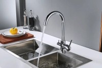 Смеситель для кухни Shevanik S128 хром