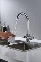 Смеситель для кухни Shevanik S128 хром