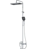 Душевая стойка IDDIS Parker PARSB3Fi06 глянцевый хром
