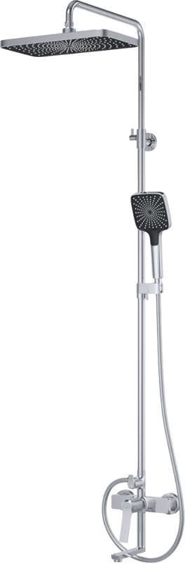 Душевая стойка IDDIS Parker PARSB3Fi06 глянцевый хром