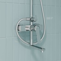 Душевая стойка IDDIS Parker PARSB3Fi06 глянцевый хром