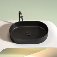 Накладная раковина Ceramicanova Element CN6048MB черная матовая