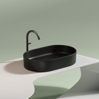 Накладная раковина Ceramicanova Element CN6048MB черная матовая