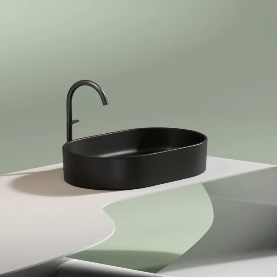 Накладная раковина Ceramicanova Element CN6048MB черная матовая