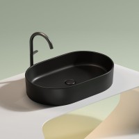 Накладная раковина Ceramicanova Element CN6048MB черная матовая