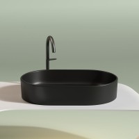 Накладная раковина Ceramicanova Element CN6048MB черная матовая