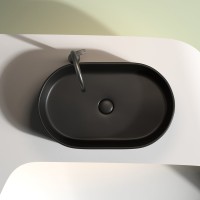 Накладная раковина Ceramicanova Element CN6048MB черная матовая