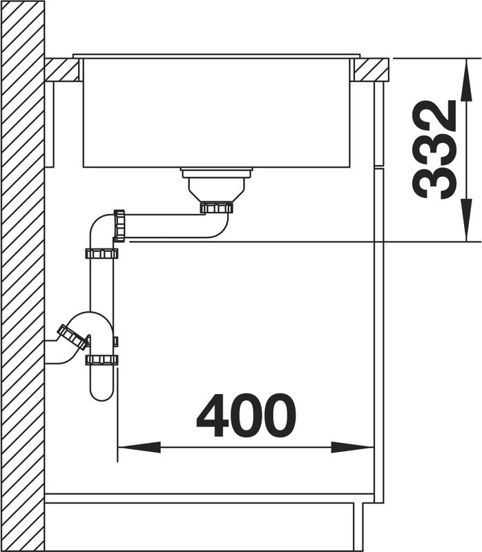 Комплект Мойка Blanco Zia 45 S Compact 524725 белая + Измельчитель Franke