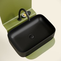 Накладная раковина Ceramicanova Element CN6053MB черная матовая
