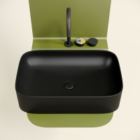 Накладная раковина Ceramicanova Element CN6053MB черная матовая