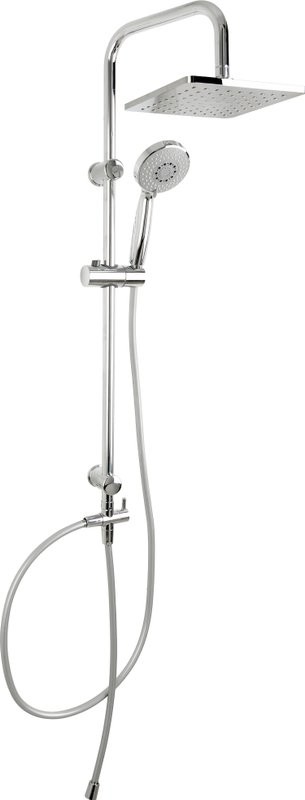 Душевой комплект Смеситель для душа Aquanet Passion AF300-30С хром + Стойка S