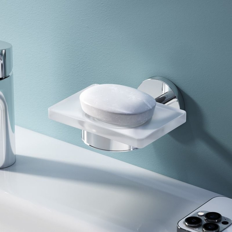 Мыльница AM.PM X-Joy A85A34200 настенная, стеклянная, хром