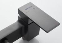 Гигиенический душ Shevanik S9605T-1 со смесителем, оружейная сталь