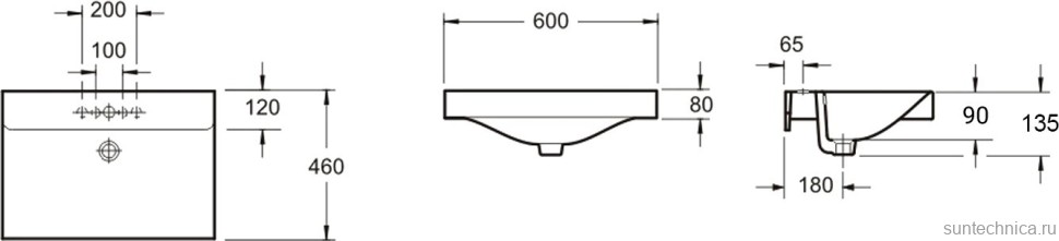 Комплект Раковина Lavinia Boho Bathroom Sink 33311012 + Смеситель Wellsee ICON! for life 182303000 золото