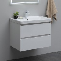 Тумба с раковиной Aquanet Sofa 70 подвесная