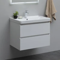 Тумба с раковиной Aquanet Sofa 70 подвесная