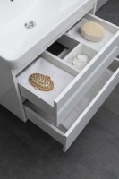 Тумба с раковиной Aquanet Sofa 70 подвесная