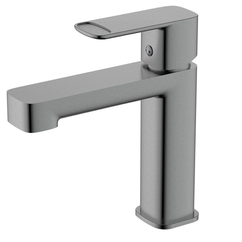 Смеситель для раковины металл Gun Metal, AQUAme Parma AQM6610GM