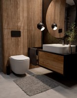 Смеситель для раковины металл Gun Metal, AQUAme Parma AQM6610GM