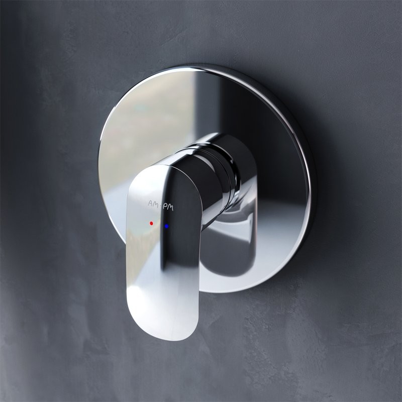 Встраиваемый смеситель для душа и ванны AM.PM Like F8075000 С ВНУТРЕННЕЙ ЧАСТЬЮ, хром