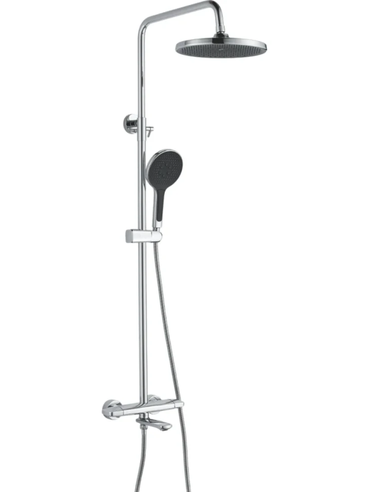 Душевая стойка Rose R3936 хром