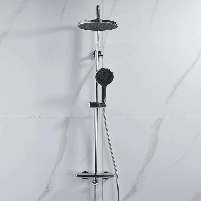 Душевая стойка Rose R3936 хром