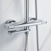 Душевая стойка Rose R3936 хром