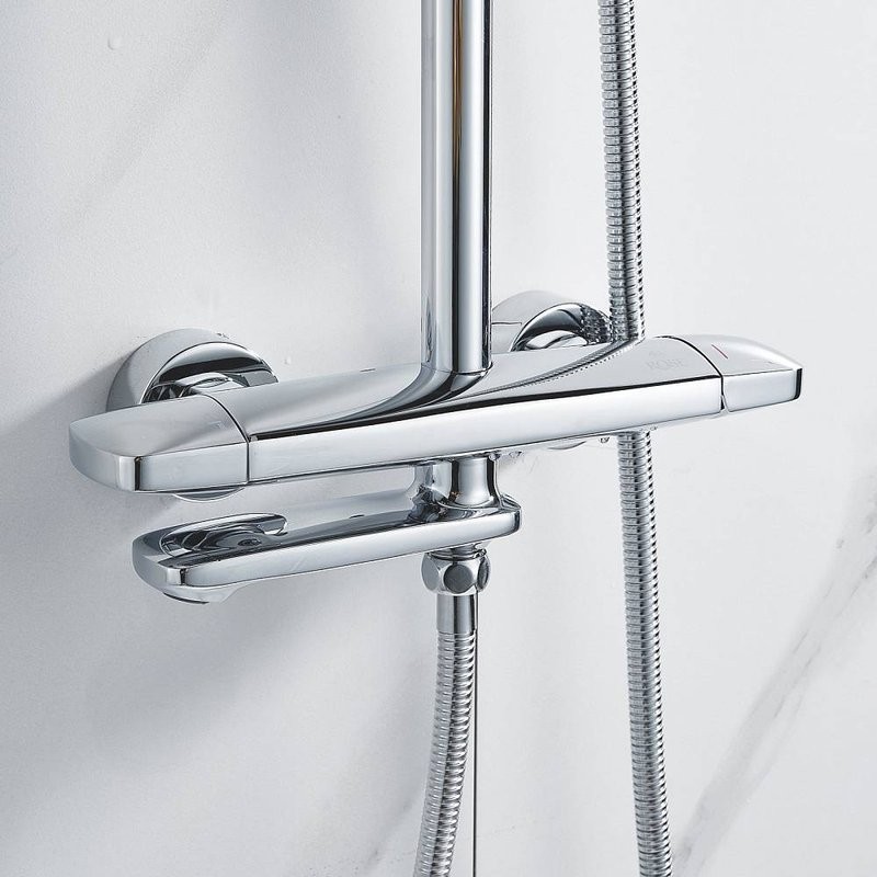 Душевая стойка Rose R3936 хром