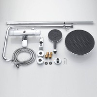Душевая стойка Rose R3936 хром