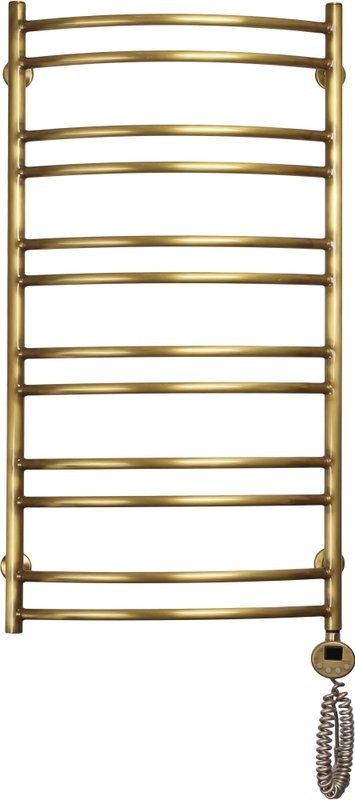 Полотенцесушитель электрический Domoterm Калипсо П12 50x100, античная бронза, R