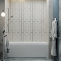 Акриловая ванна Triton Прага 170x70 см, пристенная, белая, с каркасом
