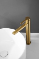 Смеситель для раковины BELZ B813 B11813-5 золото Смеситель для раковины BELZ B813 B11813-5 золото