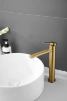 Смеситель для раковины BELZ B813 B11813-5 золото