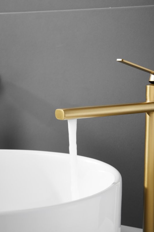 Смеситель для раковины BELZ B813 B11813-5 золото