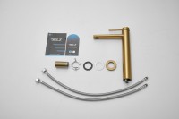 Смеситель для раковины BELZ B813 B11813-5 золото Смеситель для раковины BELZ B813 B11813-5 золото