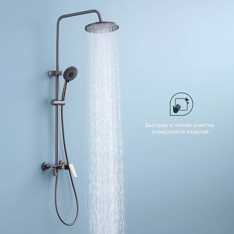 Душевая стойка Splenka S53 S53.24.09 графит