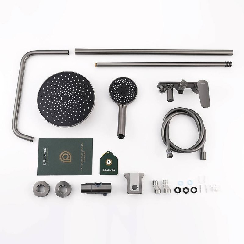 Душевая стойка Splenka S53 S53.24.09 графит