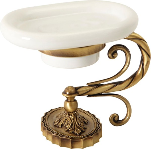 Мыльница Migliore Edera 16896 бронза