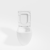 Унитаз-компакт напольный Vincea Tornado Bien VT2-51T, белый, ультратонкое сиденье soft-close, P-trap